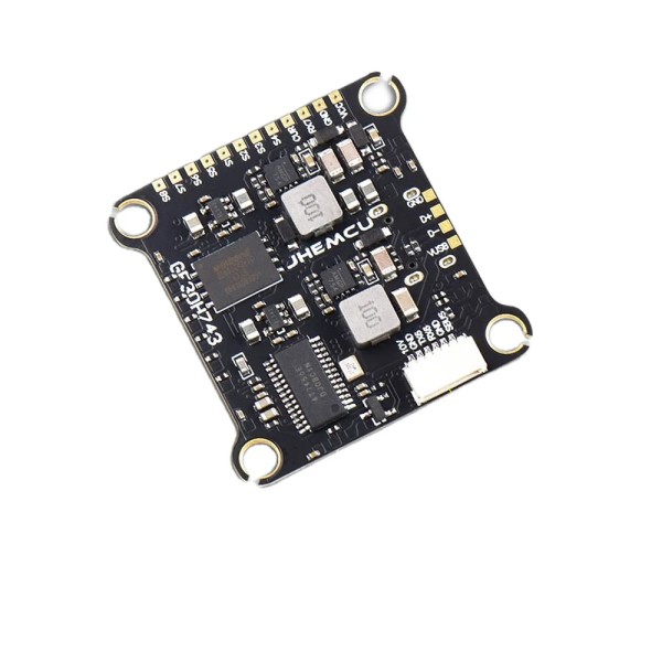Hot Sales JHEMCU GF30H743 H743 480MHZ Flight Controller ICM-42688-P DUAL Barometer OSD 128M BlackBox Dual BEC 3-6S 30X30mm
